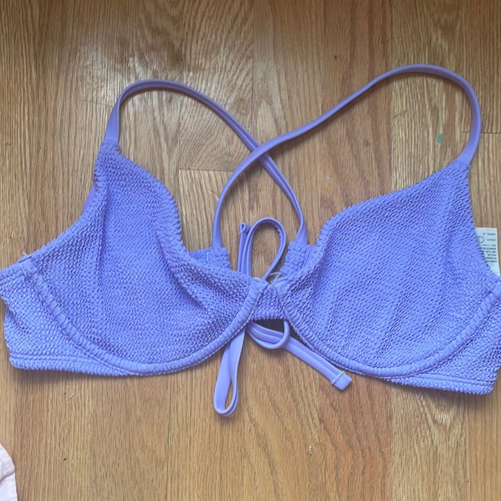 Purple hollister bikini